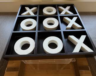 Large Decorative TicTacToe Game Set