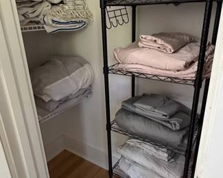 Assorted Linens and Bedding