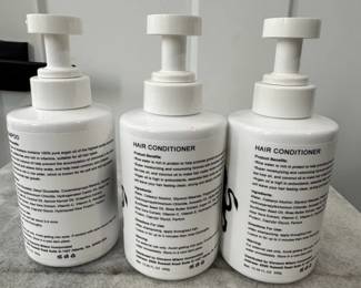 Juicy Couture S and C Logo Shampoo and Conditioner Bottles second image