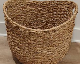 Woven Water Hyacinth Basket
