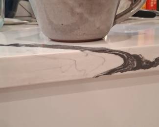 Stoneware Pitcher with Glazed Drip Effect second image