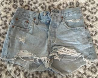 Levis CutOff Denim Shorts