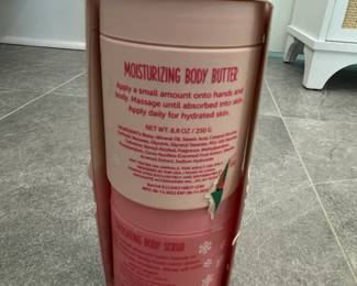 Frosted  Merry Skin Care Duo  Coconut Mint Body Butter  Sugar Cookie Body Scrub third image