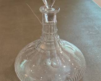 Crystal Decanter with Stopper