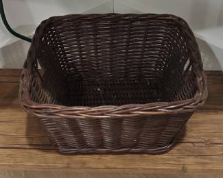 Polypropylene Wicker Storage Basket