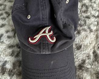 Atlanta Braves  Brand Clean Up Navy Baseball Cap