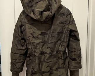 Habitual Kids Camouflage Parka with Faux Leather Trim second image