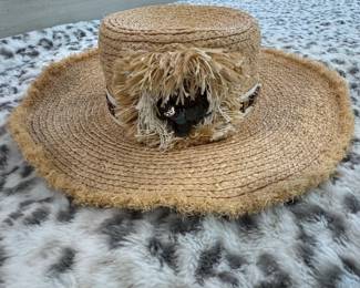 PHO Womens Straw Sun Hat
