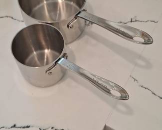 AllClad Stainless Steel Measuring Cups
