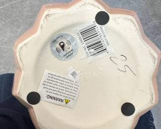 Geometric Pattern Ceramic Vase second image