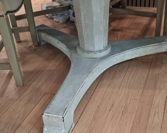 Farmhouse Pedestal Dining Table Base second image