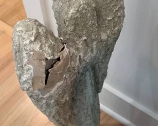 Weathered Angel Garden Statue second image