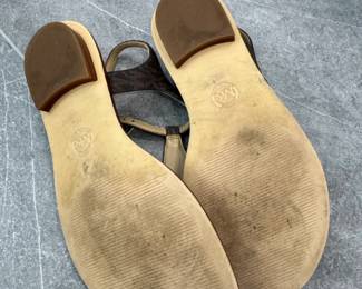 Michael Kors Mallory Logo TStrap Sandals third image