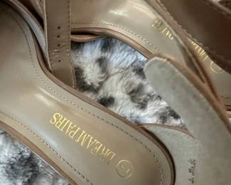 Dream Pairs Womens Tan Pointed Toe Ankle Strap Heels second image