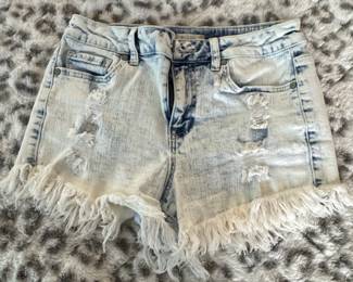 Altard State Distressed Denim Shorts Size
