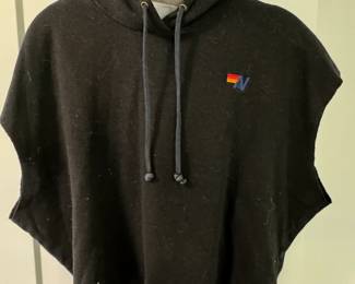 Aviator Nation AV Logo Poncho Hoodie