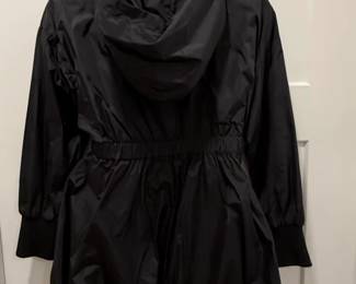 Habitual Kid Black Hooded Drawstring Waist Jacket second image
