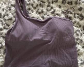 Lululemon Ribbed Nulu Asymmetrical Tank