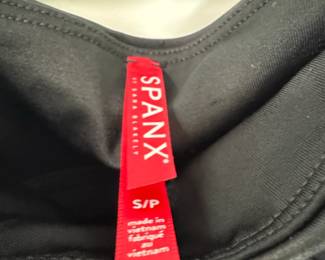 SPANX Faux Leather Camo Leggings  Matte Black Camo second image