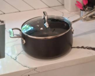 AllClad HA Hard Anodized Nonstick Fry Pan with Lid