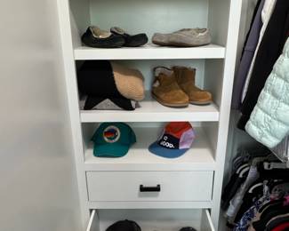 Assorted Hats and Footwear