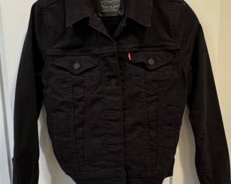 Levi Strauss  Co. Black Denim Trucker Jacket