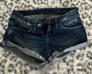 BLANKNYC Womens Denim Cutoff Shorts Size