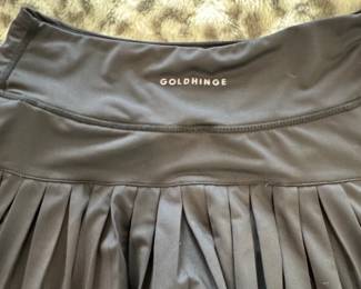 GOLDHINGE Pleated Tennis Skirt with Builtin Shorts second image