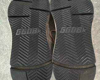 Golden Goose Running Sole Sneakers  Pink Suede and Nylon fourth image