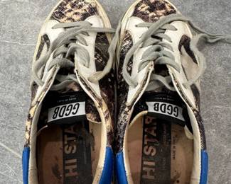 Golden Goose Deluxe Brand Hi Star Snakeskin Print Sneakers second image
