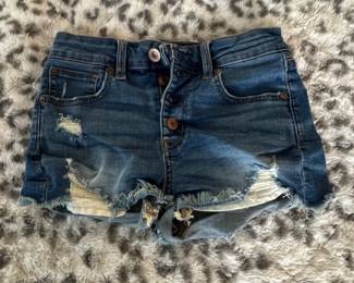 American Eagle Outfitters Distressed Denim Shorts