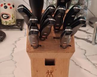 Zwilling Twin Signature Piece Knife Block Set