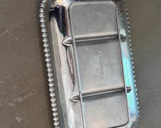 Mariposa String of Pearls ThreeCompartment Serving Tray second image