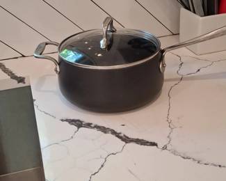 AllClad HA Hard Anodized Nonstick Fry Pan with Lid second image