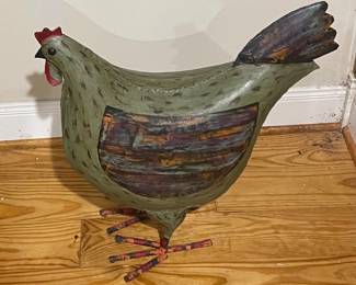 Metal chicken 