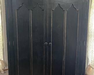 Black armoire 