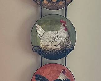 Chicken plates w/hanger 