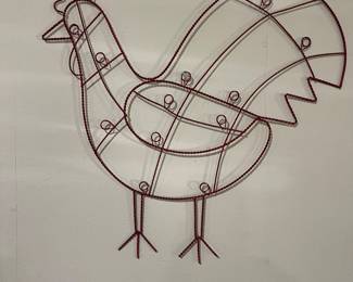 Metal chicken 