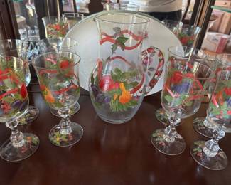 Harvest glassware