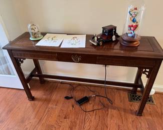 One drawer console table