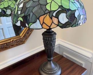 Tiffany style lamp