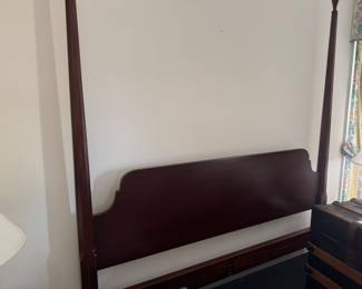 Four poster bed