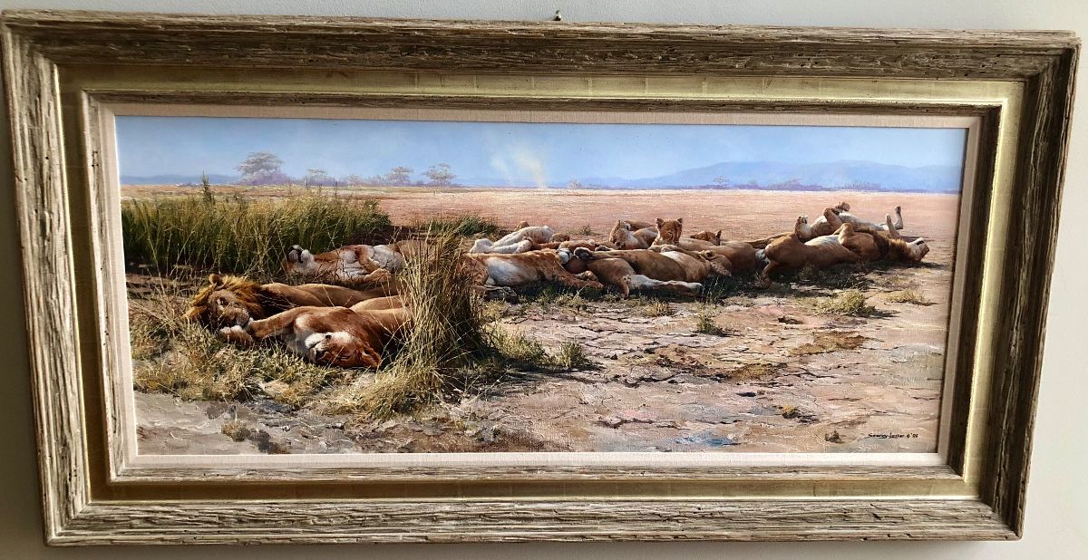 John Seerey-Lester (1945-2020) One of the greatest wildlife painters 