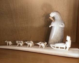 Another Carved Bone Sculpture