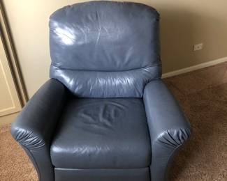 Italian Leather Recycliner