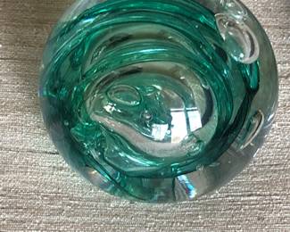 Several Paperweights; some artist signed