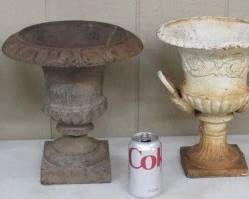 Cast Iron Flower Pots