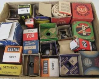 Box of Old Tubes