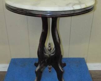 Marble Top Lamp Table