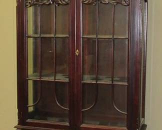 Mahogany China Cabinet